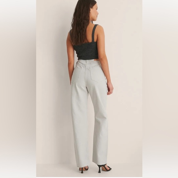 New with tags. Na-kd raw hem jeans - Picture 7 of 12